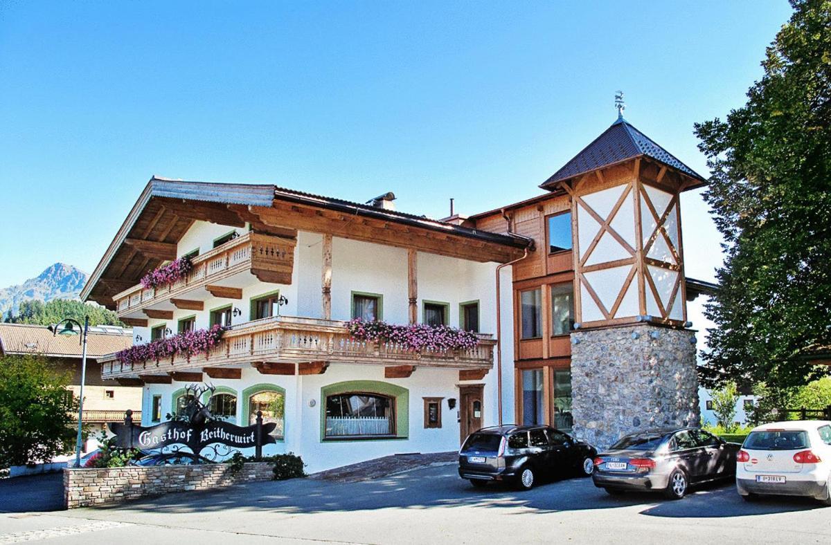 Hotel Hubertus Mit Erlebnislandgasthof Reitherwirt Kitzbuhel Ngoại thất bức ảnh
