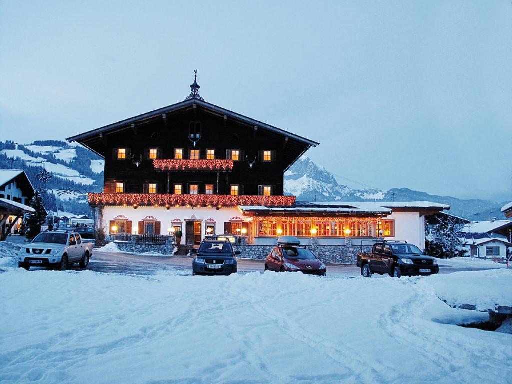 Hotel Hubertus Mit Erlebnislandgasthof Reitherwirt Kitzbuhel Ngoại thất bức ảnh