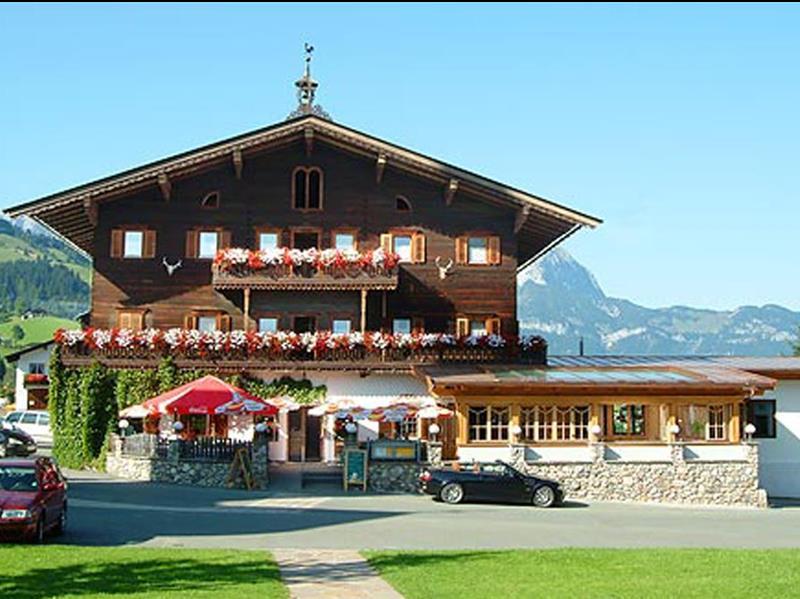 Hotel Hubertus Mit Erlebnislandgasthof Reitherwirt Kitzbuhel Ngoại thất bức ảnh